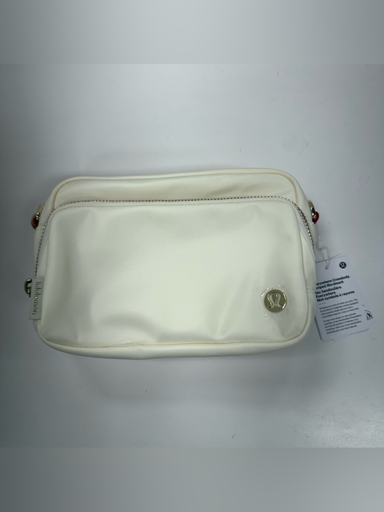 lululemon athletica Handbags - LuluLemon Everywhere Crossbody 2L in Coconut Ivory/Oxford Red/Walnut Crunch/Gold